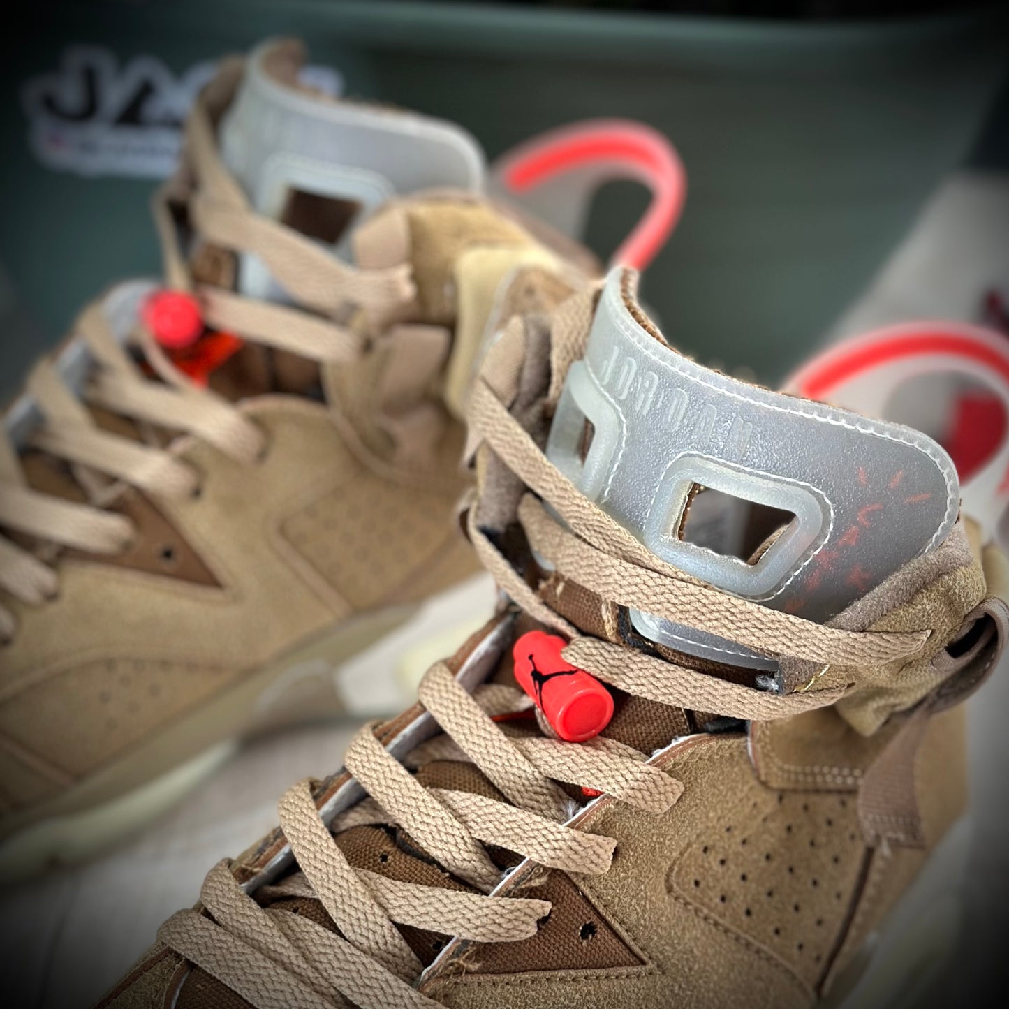 JORDAN 6 TRAVIS SCOTT BRITISH KHAKI