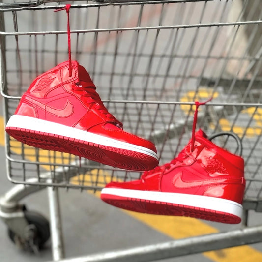 AIR JORDAN MID POMEGRANATE